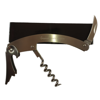 Engraved Stainless Steel Corkscrew